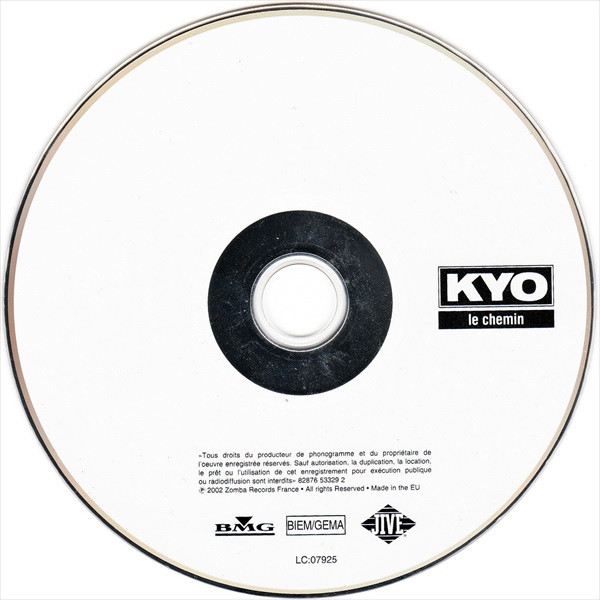 Kyo - Le Chemin | Jive (82876 53329 2) - 3