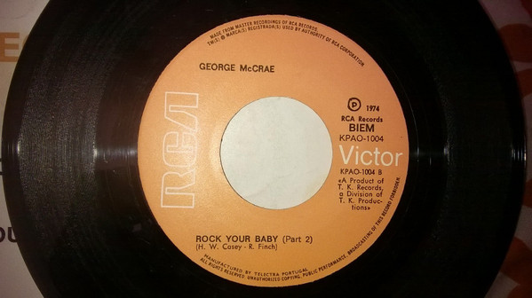 George McCrae - Rock Your Baby | RCA Victor (KPAO-1004) - 4