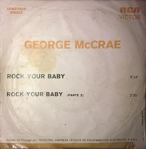 George McCrae - Rock Your Baby | RCA Victor (KPAO-1004) - 2