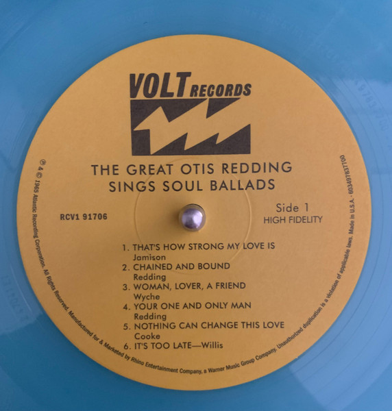 Otis Redding - The Great Otis Redding Sings Soul Ballads | Atlantic (RCV1 91706) - 3 Otis Redding - The Great Otis Redding Sings Soul Ballads | Atlantic (RCV1 91706) - 3