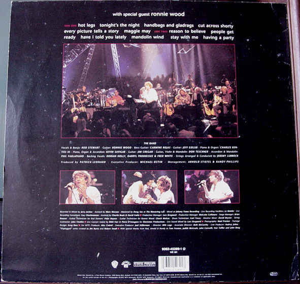 Rod Stewart - Unplugged ...And Seated | Warner Bros. Records (9362-45289-1) - 2 Rod Stewart - Unplugged ...And Seated | Warner Bros. Records (9362-45289-1) - 2