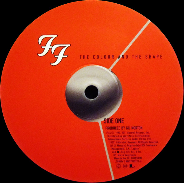 Foo Fighters - The Colour And The Shape | Roswell Records (88697983221RE1) - 3