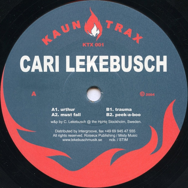 Cari Lekebusch - Urthur | Kaun Trax (KTX 001) - main