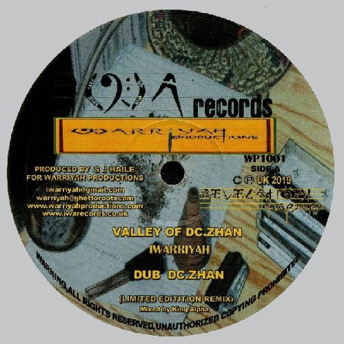 Iwarriyah - Valley  Of Dc.Zhan / Dem Demon | Iwa Records (WP1001) - main