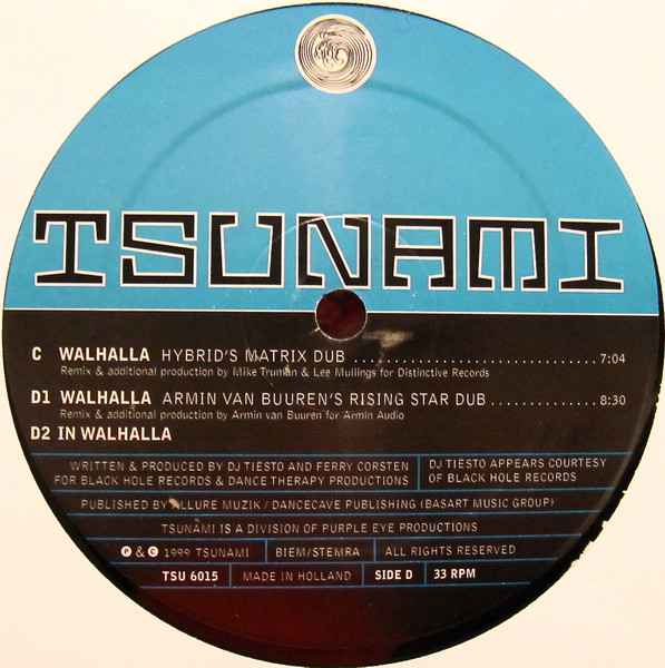 Gouryella - Walhalla (Limited Collection) | Tsunami (TSU 6015) - 4