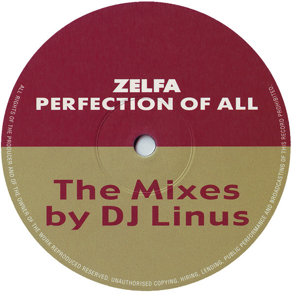 Zelfa - Perfection Of All (The Mixes By DJ Linus) | WEA (3984 29133-0) - 2 Zelfa - Perfection Of All (The Mixes By DJ Linus) | WEA (3984 29133-0) - 2