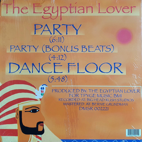 Egyptian Lover - Party | Egyptian Empire Records (DMSR 2221) - 2 Egyptian Lover - Party | Egyptian Empire Records (DMSR 2221) - 2