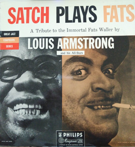 Louis Armstrong And His All-Stars - Satch Plays Fats | Philips (BBL 7064)