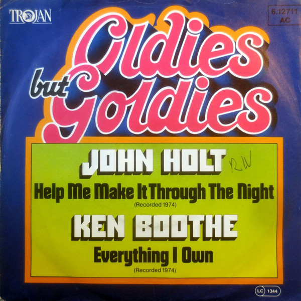 John Holt / Ken Boothe - Help Me Make It Through The Night / Everything I Own | Trojan Records (6.12711)