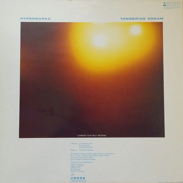 Tangerine Dream - Hyperborea | Virgin (V2292)