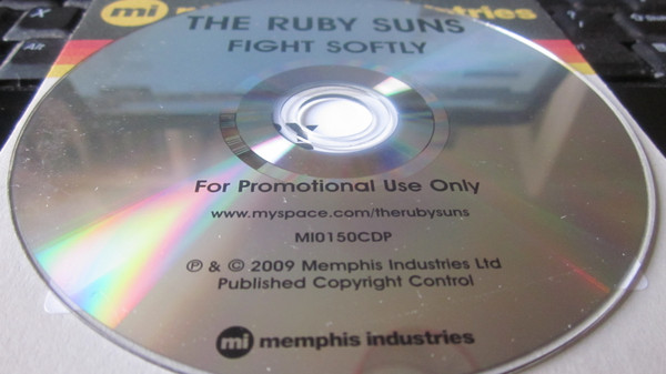 The Ruby Suns - Fight Softly | Memphis Industries (MI0150CDP) - 3