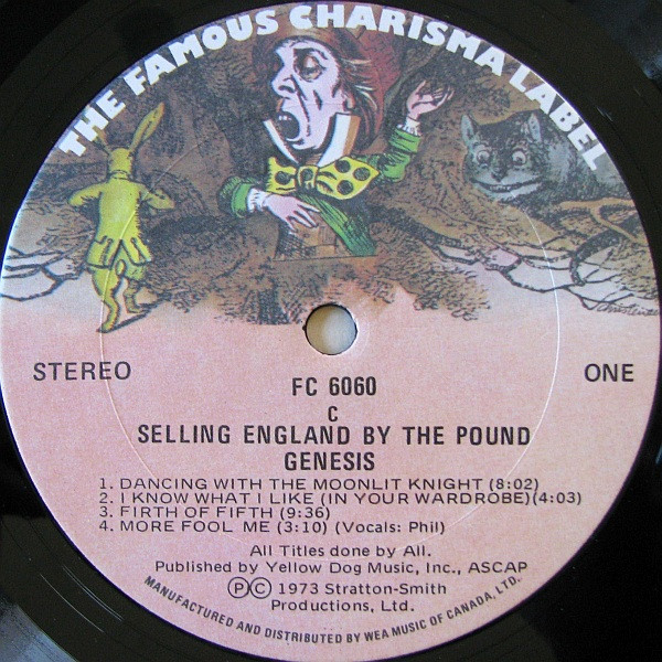 Genesis - Selling England By The Pound | Charisma (FC 6060) - 3