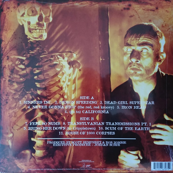 Rob Zombie - The Sinister Urge [Vinyl] | Geffen Records (B0026862-01) - 2