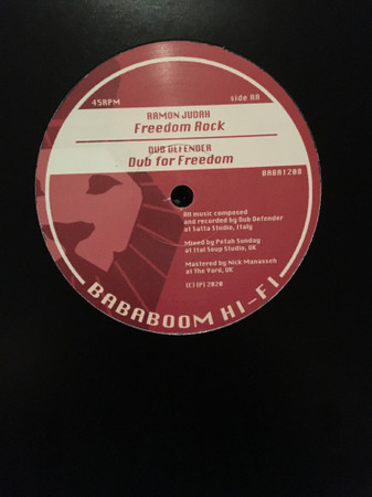 Ramon Judah , Roots Defender Horns , Dub Defender - Freedom Chant / Freedom Rock | Bababoom Hi Fi (BABA1208) - 3