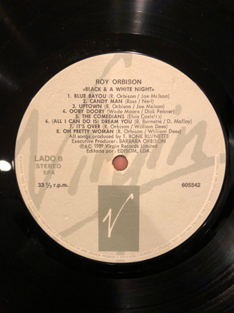 Roy Orbison - Roy Orbison And Friends - A Black And White Night Live | Virgin (605542) - 2