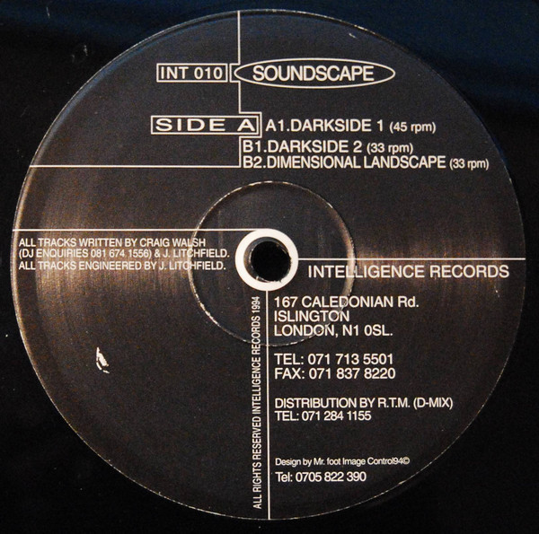 Soundscape - Darkside | Intelligence Records (INT 010)