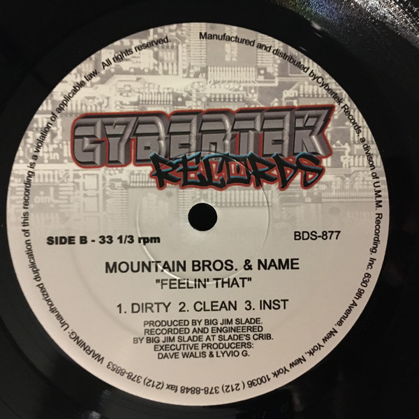 Grand Agent & Louis Logic / Mountain Brothers & NAME - Service The Target / Feelin' That | Cybertek Records (BDS-877) - 4