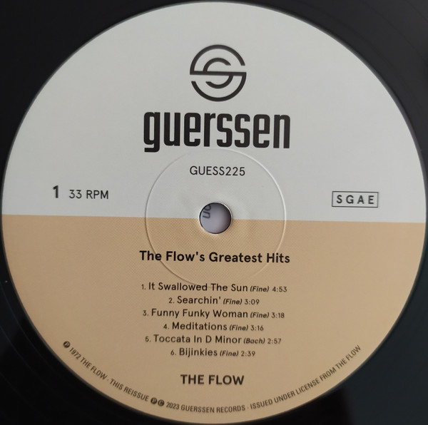 The Flow - The Flow's Greatest Hits | Guerssen (GUESS225) - 3 The Flow - The Flow's Greatest Hits | Guerssen (GUESS225) - 3
