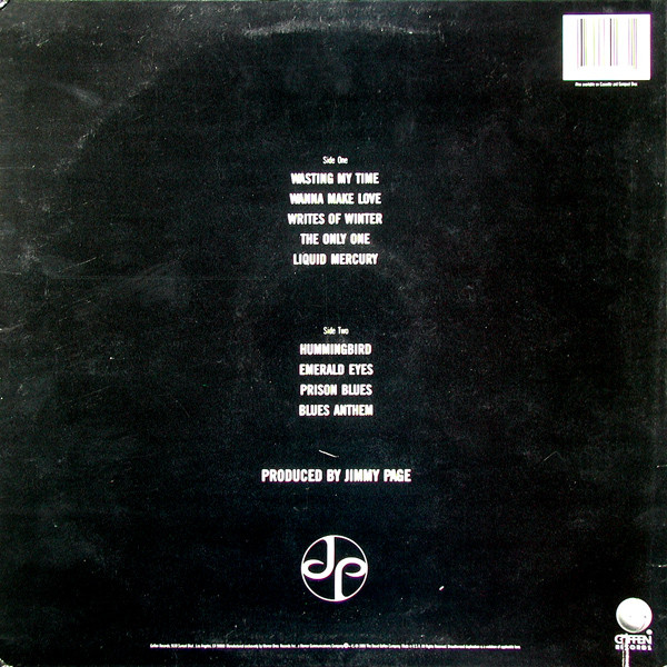 Jimmy Page - Outrider | Geffen Records (GHS 24188) - 2 Jimmy Page - Outrider | Geffen Records (GHS 24188) - 2