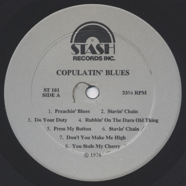 Various - Copulatin' Blues Volume One | Stash (ST 101) - 3