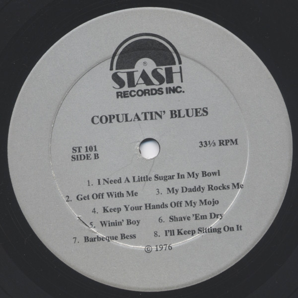 Various - Copulatin' Blues Volume One | Stash (ST 101) - 4
