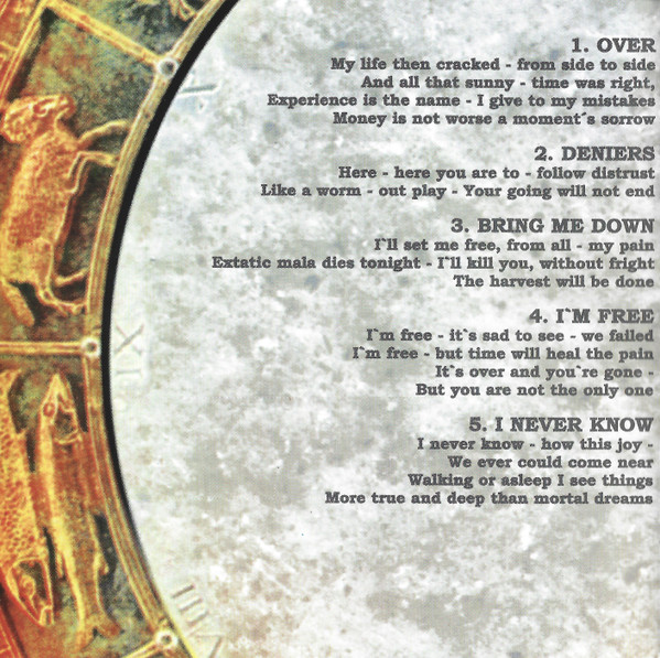 Sculpture - Sculpture CD | Nuclear Blast (NB 356-2) - 4 Sculpture - Sculpture CD | Nuclear Blast (NB 356-2) - 4
