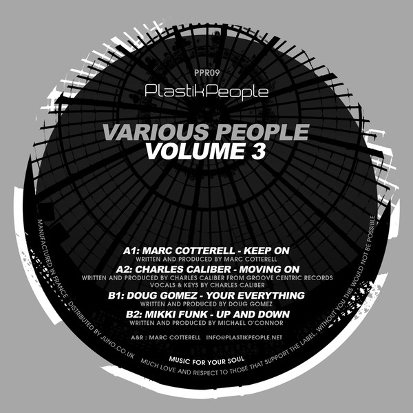 Various - Various People Volume 3 | Plastik People Recordings (PPR09) - 3 Various - Various People Volume 3 | Plastik People Recordings (PPR09) - 3