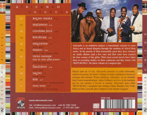 Africando - Ketukuba | Stern's Africa (STCD1103) - 2 Africando - Ketukuba | Stern's Africa (STCD1103) - 2