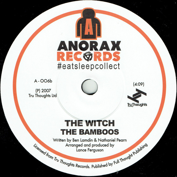 The Bamboos - Tighten Up / The Witch | Anorax Records (A-006) - 2 The Bamboos - Tighten Up / The Witch | Anorax Records (A-006) - 2