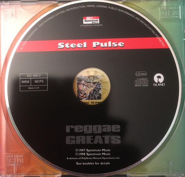 Steel Pulse - Reggae Greats | Spectrum Music (552 886-2) - 3 Steel Pulse - Reggae Greats | Spectrum Music (552 886-2) - 3