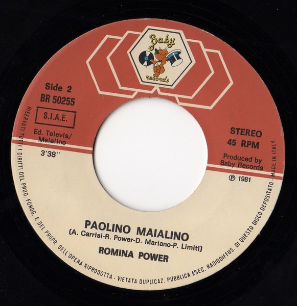 Romina Power - Il Ballo Del Qua Qua | Baby Records (BR 50255) - 3