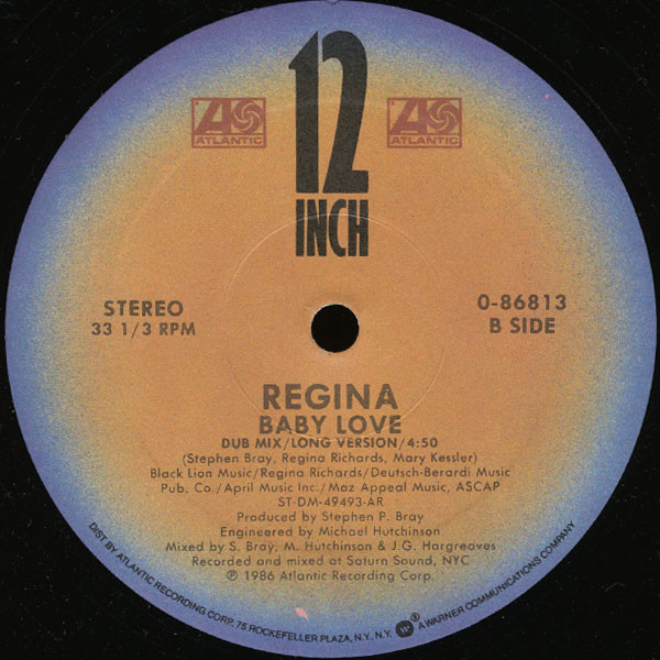 Regina - Baby Love | Atlantic (0-86813) - 4