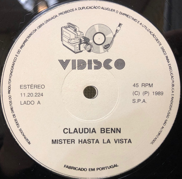 Claudia Benn - Mister Hasta La Vista | Vidisco (11.20.224) - 3