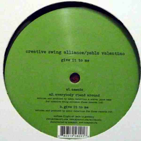 Creative Swing Alliance / Pablo Valentino - Give It To Me | Endless Flight (endless flight 46)