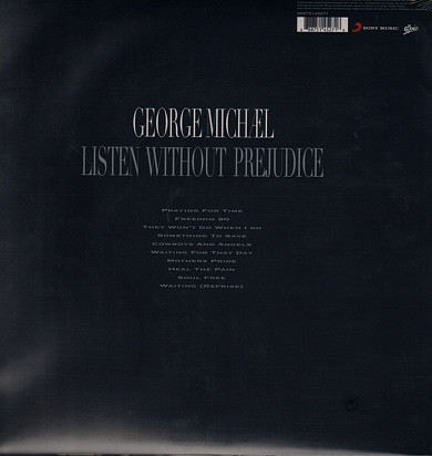 George Michael - Listen Without Prejudice Vol. 1 | Epic (88875145271) - 2