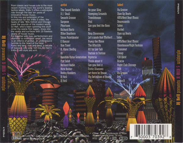 Hell - X-Mix-5 (Wildstyle) | !K7 (k7039cd) - 2