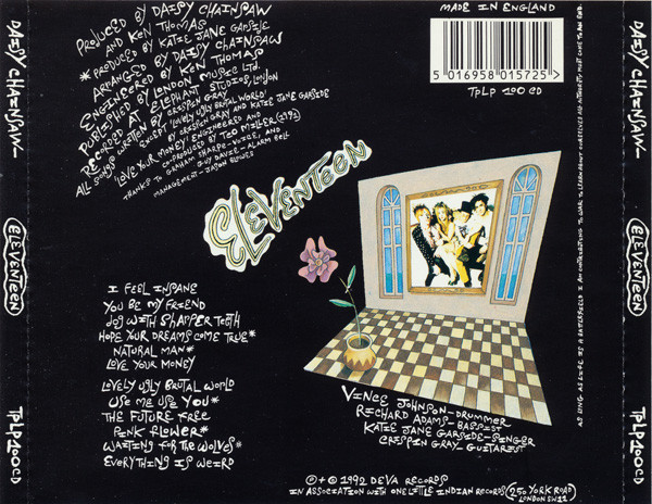 Daisy Chainsaw - Eleventeen | Deva Records (TPLP100CD) - 2 Daisy Chainsaw - Eleventeen | Deva Records (TPLP100CD) - 2
