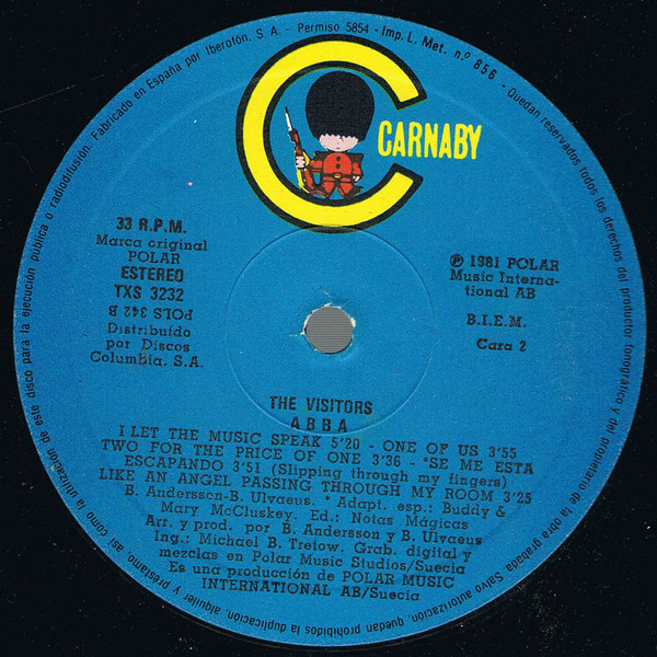 ABBA - The Visitors | Carnaby (TXS 3232) - 4