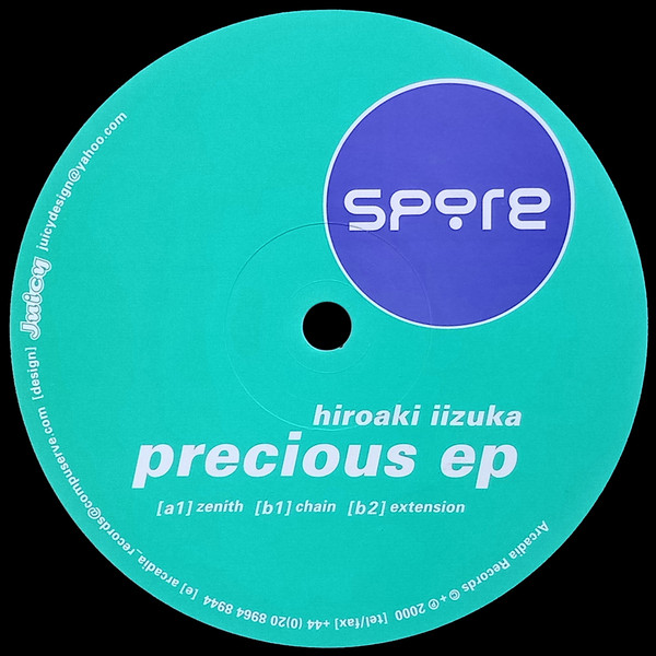 Hiroaki Iizuka - Precious EP | Spore (SPORE01)