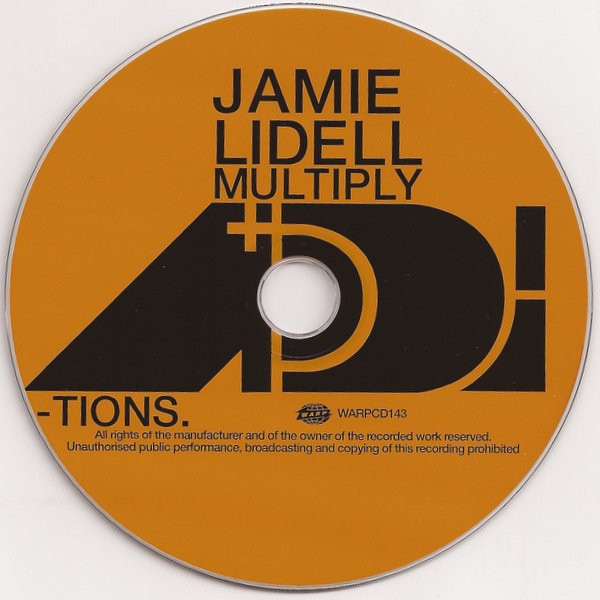 Jamie Lidell - Multiply Additions | Warp Records (WARPCD143) - 3 Jamie Lidell - Multiply Additions | Warp Records (WARPCD143) - 3