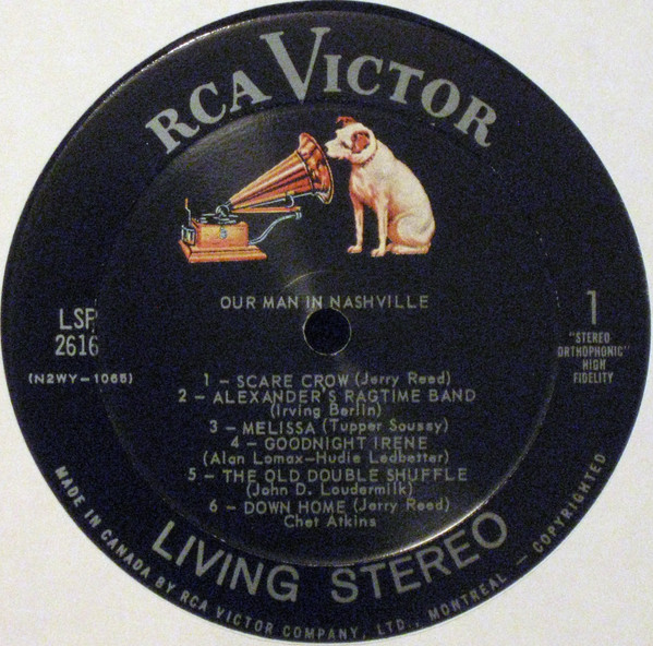 Chet Atkins - Our Man In Nashville | RCA Victor (LSP 2616) - 3 Chet Atkins - Our Man In Nashville | RCA Victor (LSP 2616) - 3