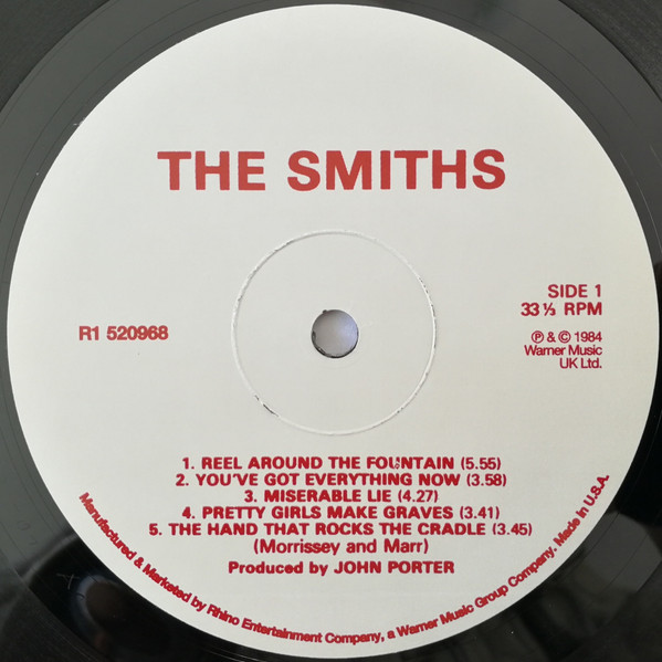 The Smiths - The Smiths | Rhino Records (R1 520968) - 3