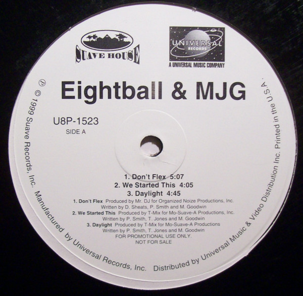 Eightball & M.J.G. - In Our Lifetime | Suave House (U8P-1523)