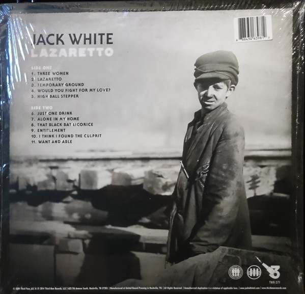 Jack White - Lazaretto | Third Man Records (TMR-271) - main Jack White - Lazaretto | Third Man Records (TMR-271) - main