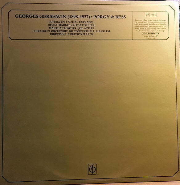George Gershwin - Porgy And Bess | Plaisir Du Classique (2M 055-73079) - 4 George Gershwin - Porgy And Bess | Plaisir Du Classique (2M 055-73079) - 4