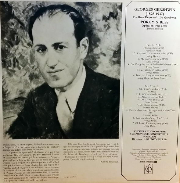 George Gershwin - Porgy And Bess | Plaisir Du Classique (2M 055-73079) - 3 George Gershwin - Porgy And Bess | Plaisir Du Classique (2M 055-73079) - 3