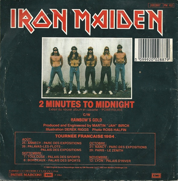 Iron Maiden - 2 Minutes To Midnight | EMI (2002887) - 2