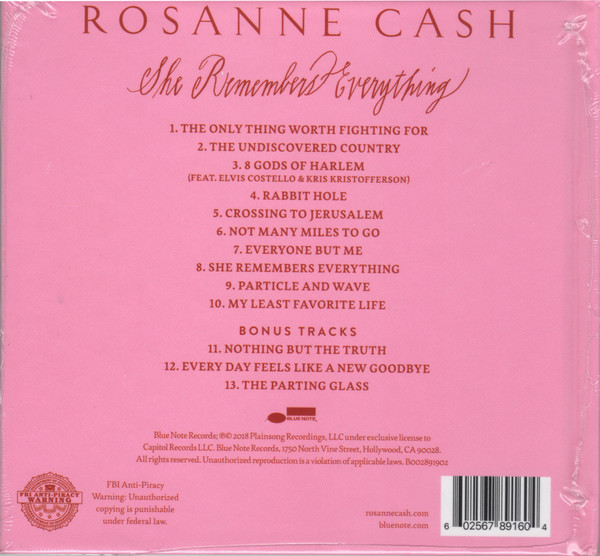 Rosanne Cash - She Remembers Everything | Blue Note (B002891902) - main