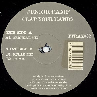 Junior Camp - Clap Your Hands | Tripoli Trax (TTRAX032) - main