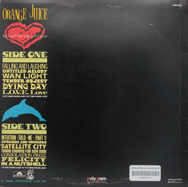 Orange Juice - You Can't Hide Your Love Forever | Polydor (2383 632) - 2